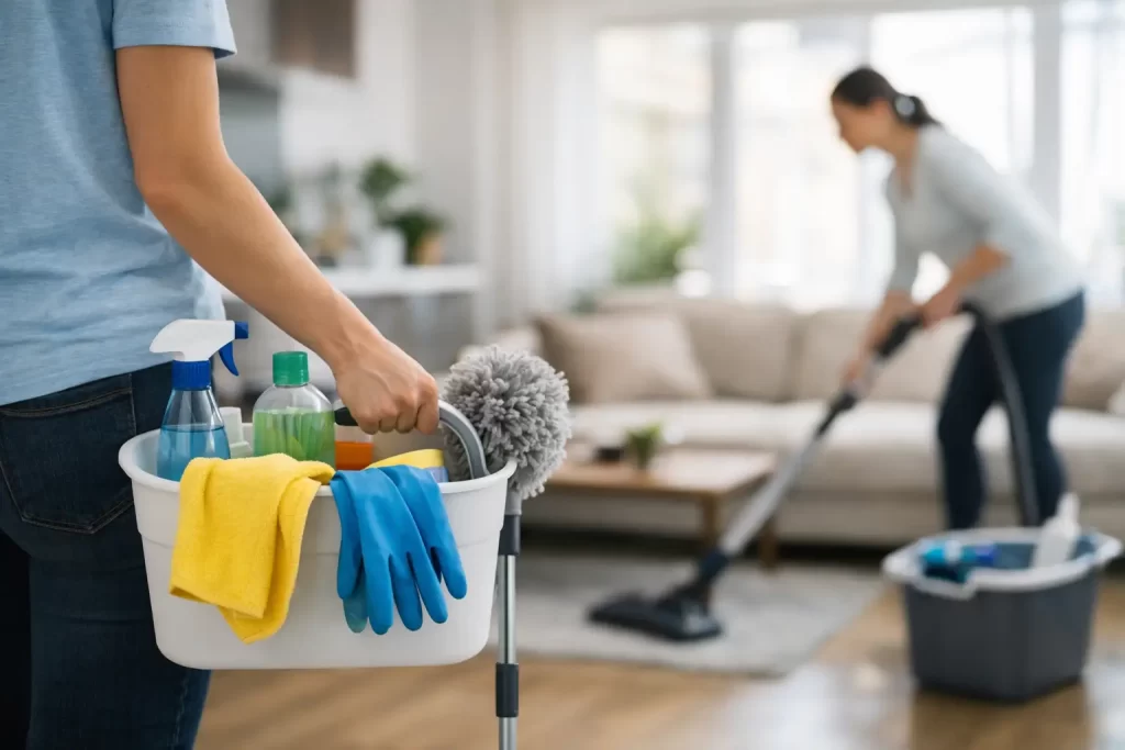 How to Clean Houses Without Wasting Time